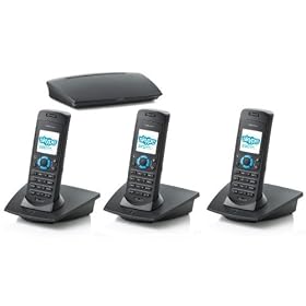 Triple (Three Handsets) RTX Dualphone 3088 PSTN / Skype (NO PC) Dual DECT Phone