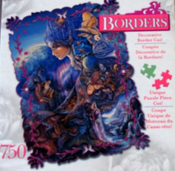 Borders 750pc. Puzzle-Once In A Blue Moon