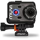 Veho VCC-006-K2NPNG Muvi K-Series K2 NPNG 1080p Wi-Fi Handsfree Camcorder with 16MP Camera, Waterproof Case, Detachable Screen, 8GB Memory and Carry Case