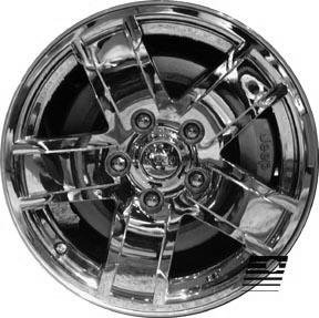 New 17 inch Chrome Clad Alloy COMPATIBLE Wheel, Rim