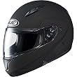 HJC Solid Men's CL-MAX II Bluetooth Sports Bike Motorcycle Helmet - Matte Black / X-Large