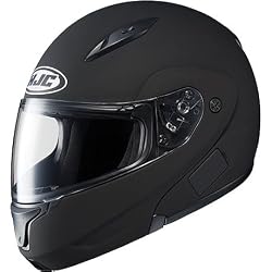 HJC Solid Men's CL-MAX II Bluetooth Sports Bike Motorcycle Helmet - Matte Black