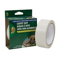 Duck Brand 00-07196 1.41-Inch-by-42-Feet Fiberglass Outdoor Carpet Tape