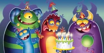 Monster Mania Plastic Tablecloth 54