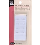 Dritz(R) 2 Hook Bra Back Extender- 1-1/2 Inch Wide White