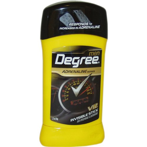 Degree Men Invisible Anti-Perspirant & Deodorant, Adventure, 2.7-ounce Packages (Pack of 4)