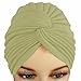 Luxury Divas Radiant Pleated Turban Bathing Cap