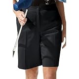 Misses Coral Bay Golf Microfiber Stretch Bermuda Shorts