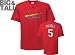 Albert Pujols Red Majestic Name and Number St. Louis Cardinals T-Shirt