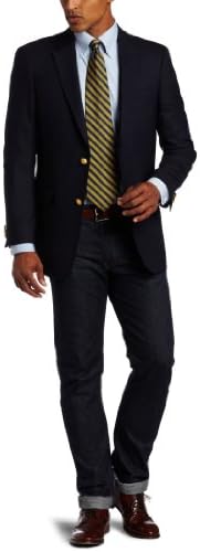 Tommy Hilfiger Men's Button Vent Trim Fit Blazer
