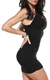 SEXY ONE SHOULDER MINI DRESS FITTED COCKTAIL EVENING PARTY GOWN , Medium, Black