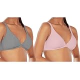 2-Pack! Fruit of the Loom Cotton Stretch, awesome wire-free t-shirt bra