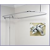 New Add On Shower for Clawfoot Tub includes Rectangular Shower Rod