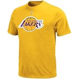 Los Angeles Lakers Gold Primary Logo T-Shirt Large