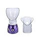 Hann Facial Steamer Professional Sinus Steam Inhaler Face Skin Moisturizer Facial Mask Sauna Spa Steamers with Aromatherapy Diffuser Humidifier Function (Purple)