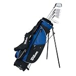 Wilson Boy's Pro Staff Jr. Complete Package Set w/ Stand Bag (Large 54-60 inch)