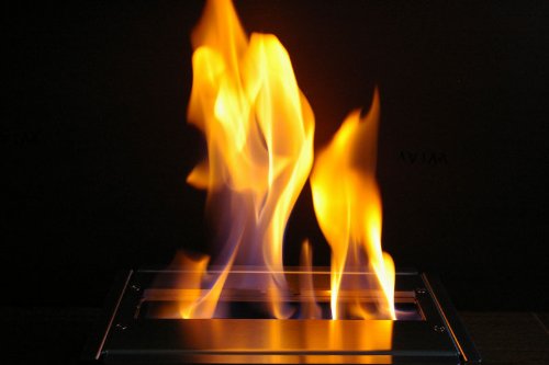 Kamineinsatz Edelstahl Brennkammer Ethanol Kamin 