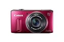 Canon PowerShot SX260 HS 12.1 MP CMOS Digital Camera with 20x Image Stabilized Zoom 25mm Wide-Angle Optical Lens and 1080p HD Video (Red)