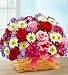 Valentine's Day Flowers by 1-800-Flowers - Basket of Love - Large
