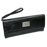 Best Price Kenneth Cole Women's Leather Wristlet Clutch Wallet