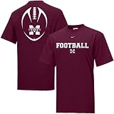 Nike Mississippi State Bulldogs Maroon Youth Team Issue T-shirt