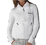 Bench Womens Final Lap Track Top White
