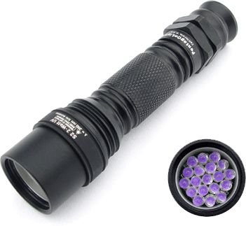  Pentagon Light S2 19-LED Light- UV Black Anodized 
