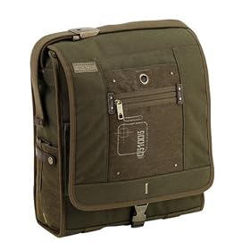 SOLO 15.4-Inch Vertical Messenger Olive (URA5018)