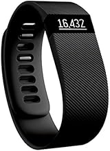 Fitbit FB404BKS-LA Brazalete de actividad y sue&ntilde;o para chico, negro