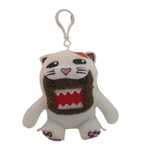 Licensed 2 Play Domo Cat Plush Clip-On
