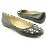 RACHEL ROY Jonella Flats Shoes Black Womens