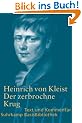 Der zerbrochne Krug: Ein Lustspiel. Berlin 1811 (Suhrkamp BasisBibliothek)