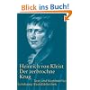 Der zerbrochne Krug: Ein Lustspiel. Berlin 1811 (Suhrkamp BasisBibliothek)