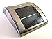 Solar Lights by Moonlight Solar LED Lights, Bright Security Lighting for Outdoor Home Decor, Patio, Deck, Yard, Weatherproof, Solar Power Energy, Sleek Stainless Steel, Dusk Till Dawn/Motion Detector