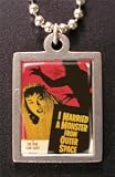 Hand Made Womens Retro Married A Monster Chain Necklace Pendant