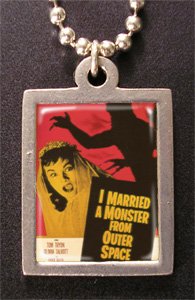 Click here to buy Hand Made Womens Retro Married A Monster Chain Necklace Pendant.