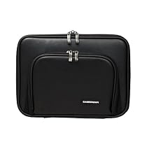 Amazon's Kindle DX CaseCrown Double Memory Foam Pouch Case with Front Pocket and Transparent Screen Protector