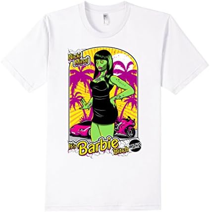 Nicki Minaj Zombie Shirt Cartoon Halloween - Male Large - White