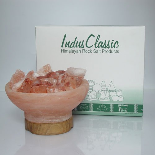 Black Tai Bowl Salt Lamp 6