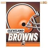 Cleveland Browns 27x37 Vertical Flag
