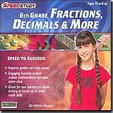 Speedstudy 6th Grade Fractions, Decimals & More