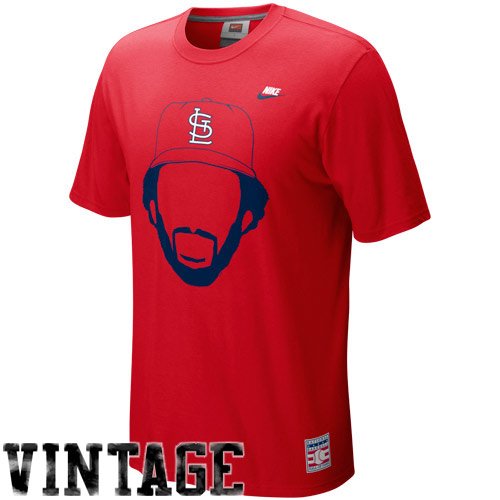 St. Louis Cardinals Smith Hair-itage Player Tee 2011 (Extra Extra Large)