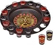 Trinkspiel Roulette Kunststoff mit 16 Gl�sern und 2 Kugeln