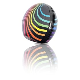 Memup - Bubble Rainbow - Mini Enceinte passive forme Bulle pour Lecteur mp3 - 2 x 2,5W