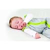 Baby Deedee Sleep Nest Lite Baby Sleeping Bag, Heather Gray Lime, Large (18-36 Months)