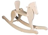 Eigenschaften Bino Holzschaukelpferd ohne Lehne / Schaukelpferd ohne Lehne