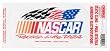 Nascar Racing in the USA Window Cling