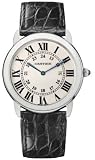 NEW CARTIER RONDE SOLO MENS STEEL WATCH W6700255