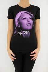 Face Tee Black & Purple
