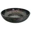 Handmade Decorative Lacquer Bowl With Hand-etched Hand-painted Design (Thailand)